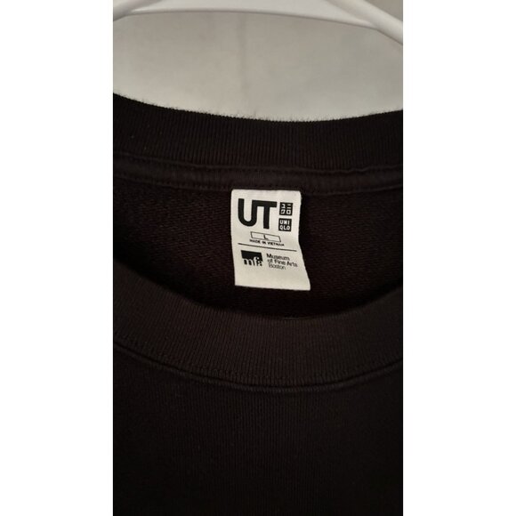 Uniqlo Ukiyo-e UT Museum Of Fine Arts Boston Collab Sweatshirt Black Size Large - Picture 4 of 5